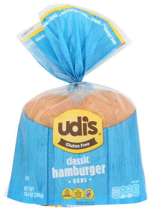Classic Hamburger Buns, GF, 4 ct, 10.4 oz