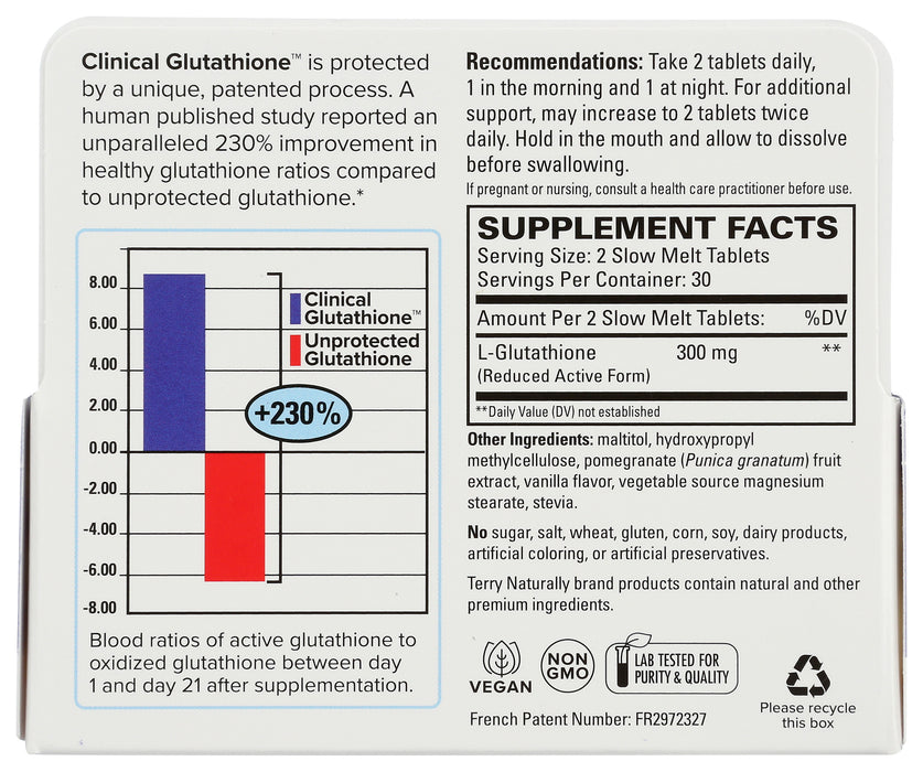 Clinical Glutathione, 60 tab