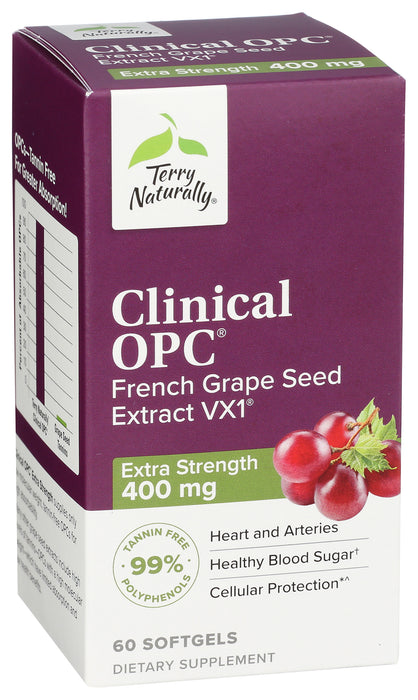 Clinical OPC 400mg Extra Strength, 60 sgel