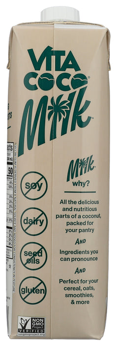 Coconut Milk Non-Dairy, Original, Org, 33.8 floz