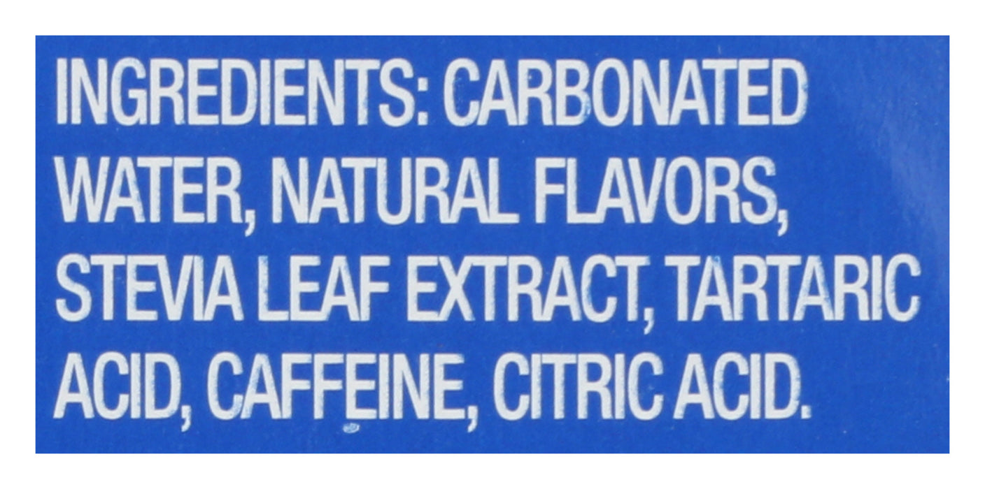 Cola Natural Soda, Zero Cal, 6/12 floz