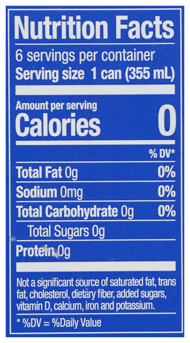 Cola Caffeine Free Soda, Zero Cal, 6/12 floz