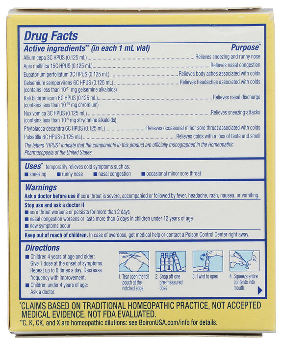 Coldcalm, Kids, 30 dose