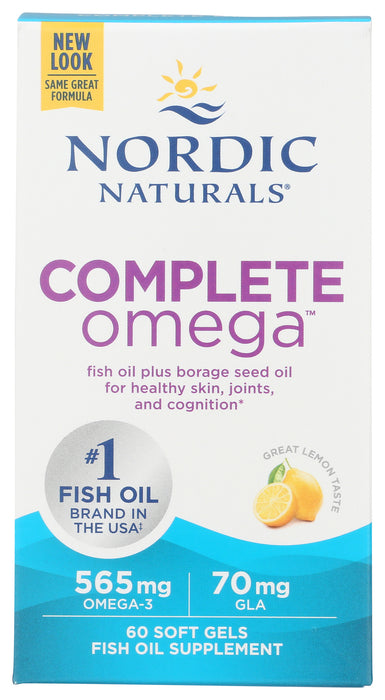 Complete Omega, 565mg 3s + 70mg 6s, 60sgel