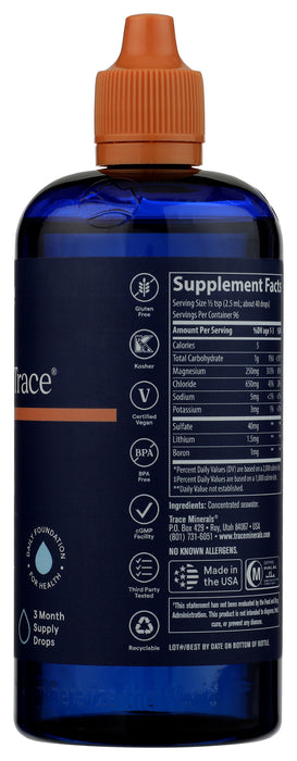 ConcenTrace, Trace Mineral Drops, 8 fl oz