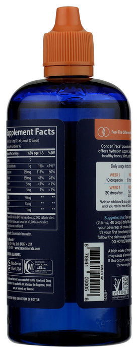 ConcenTrace, Trace Mineral Drops, 8 fl oz