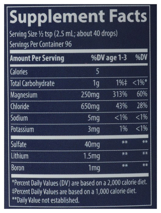 ConcenTrace, Trace Mineral Drops, 8 fl oz