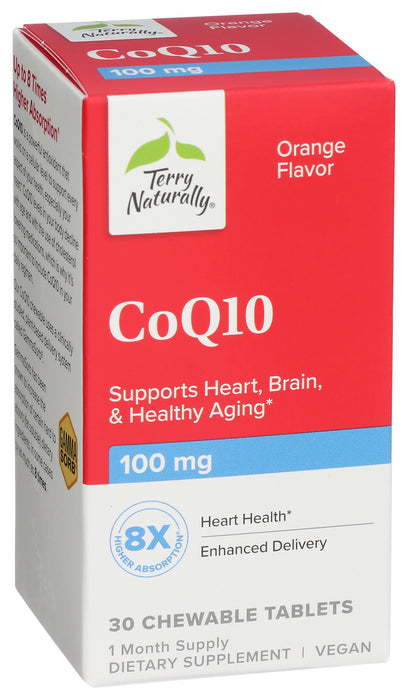 CoQ10 100 mg, High Absorption, 30 chew