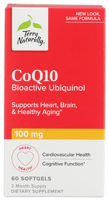 CoQ10 100 mg, Ubiquinol, 60 sgel