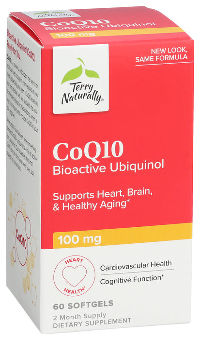 CoQ10 100 mg, Ubiquinol, 60 sgel