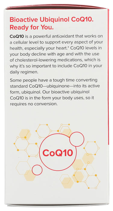 CoQ10 100 mg, Ubiquinol, 60 sgel