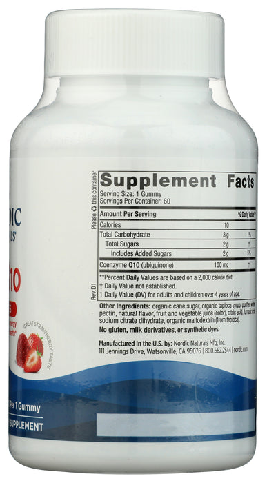 CoQ10, Gummies 100mg, 60ct