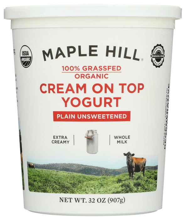 Cream on Top Yogurt, Grassfed WM, Yogurt, 32 oz