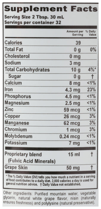 Concord Grape Minerals, 32 fl oz