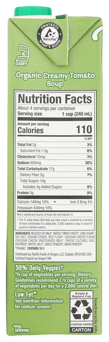 Creamy Tomato Soup, Org, 32 fl oz