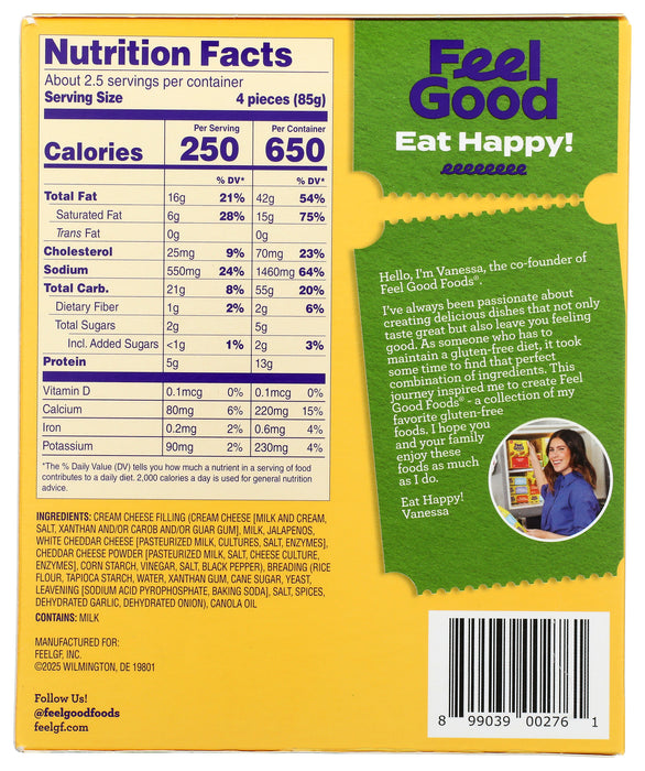 Crispy Jalapeno Bites, GF, 8 oz