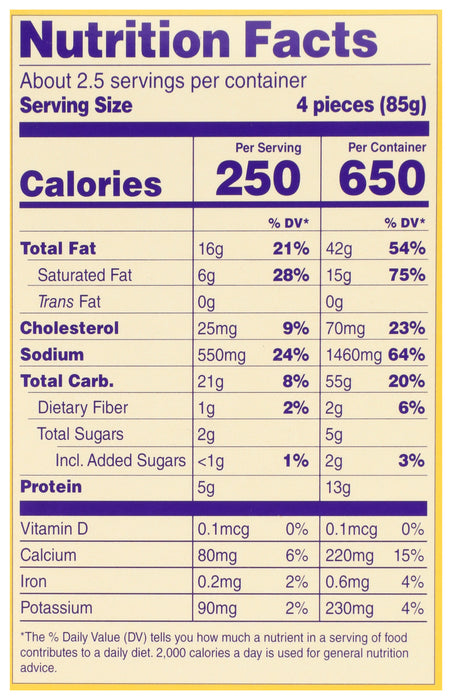 Crispy Jalapeno Bites, GF, 8 oz