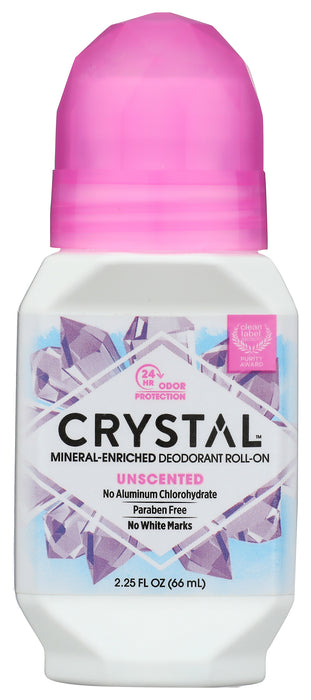 Crystal Body Deodorant Roll-On, 2.25oz