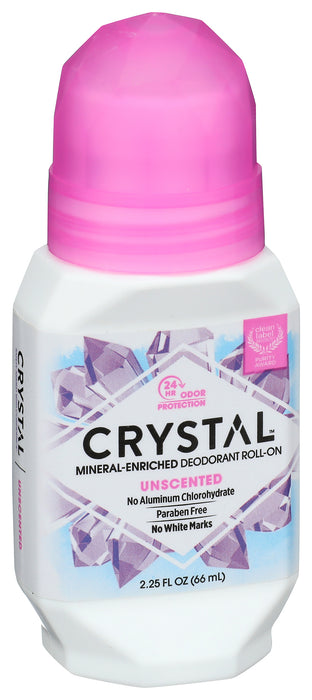 Crystal Body Deodorant Roll-On, 2.25oz