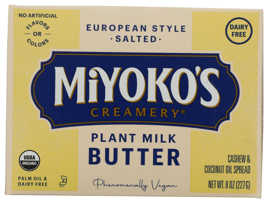 Cultured Vegan Butter Hint of Sea Salt, Org, 8 oz