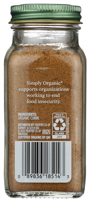 Cumin Ground, Org, 2.31 oz