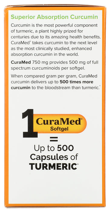 CuraMed 750 mg, 120 sgel