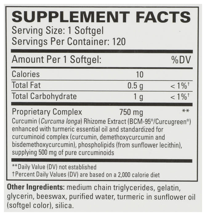 CuraMed 750 mg, 120 sgel