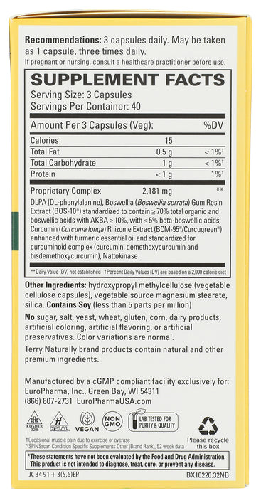 Curamin Stop Pain, 120 cap