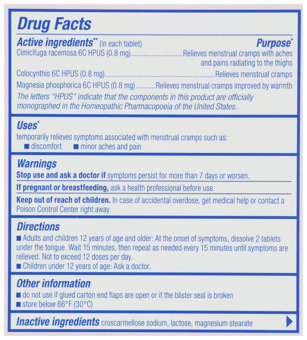 Cyclease Cramps, 60 tab