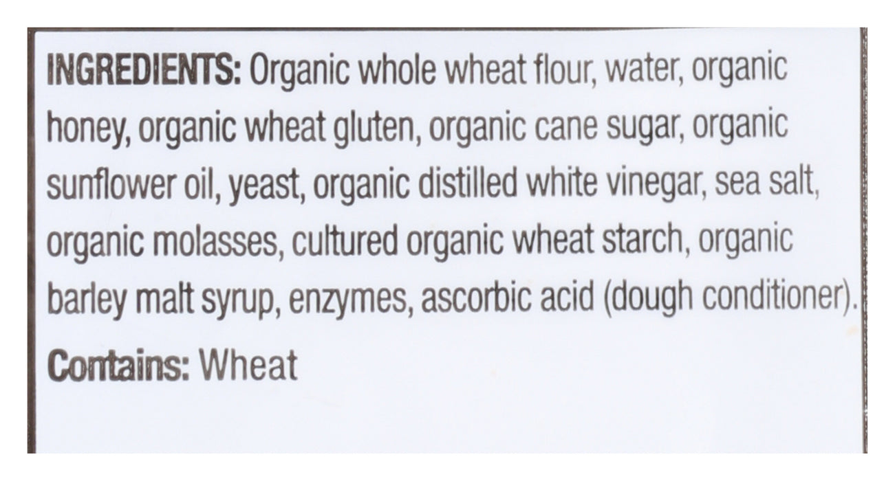 Honey Whole Wheat Bread, Org, 22 oz