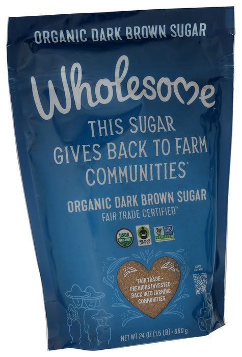 Dark Brown Sugar, Org, 24 oz