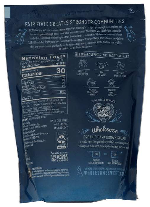 Dark Brown Sugar, Org, 24 oz