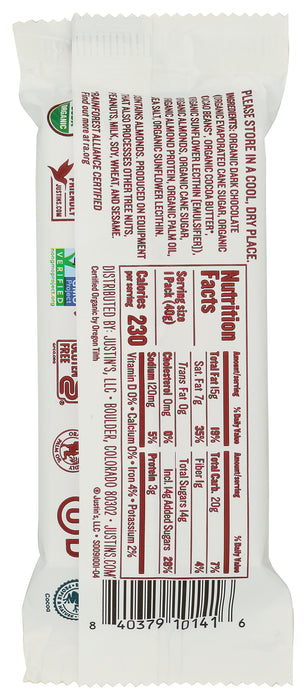 Dark Chocolate Almond Butter Cups, Org, 1.4 oz