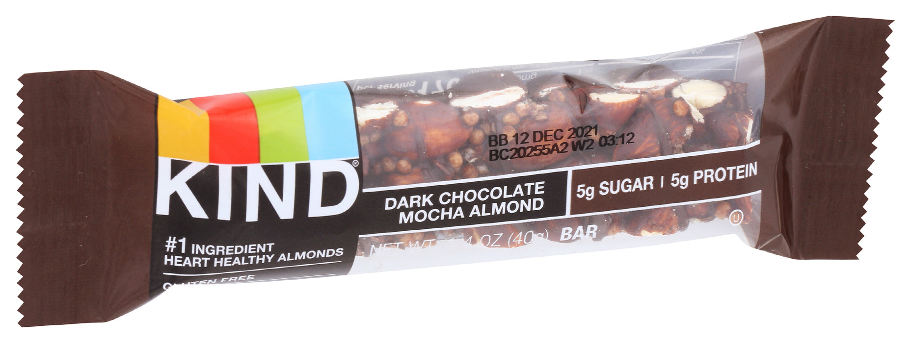 Dark Chocolate Mocha Almond Bar, 1.4 oz