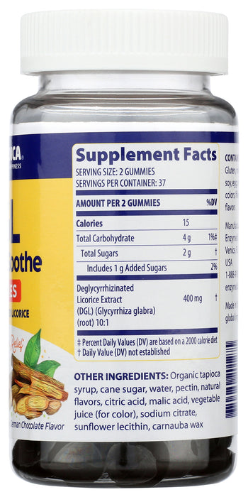 DGL Stomach Soothe, 74 vgummy