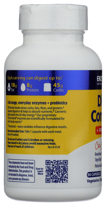 Digest + Probiotics, 90 cap