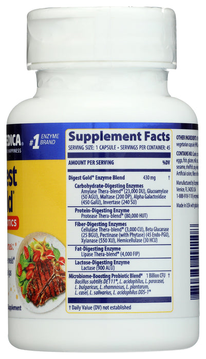 Digest Gold + Probiotics 45 cap