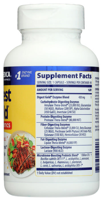 Digest Gold + Probiotics 90 cap