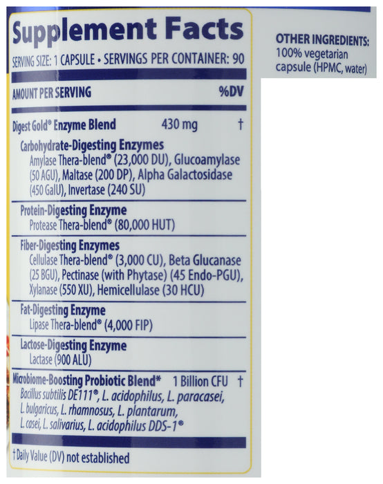 Digest Gold + Probiotics 90 cap