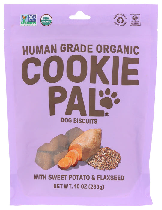 Dog Treats, Sweet Potato & Flaxseed Recipe, Org, 10 oz