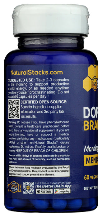 Dopamine Brain Food, 60 vcap