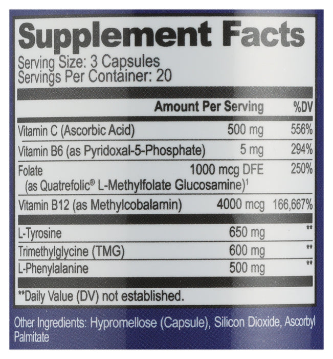 Dopamine Brain Food, 60 vcap