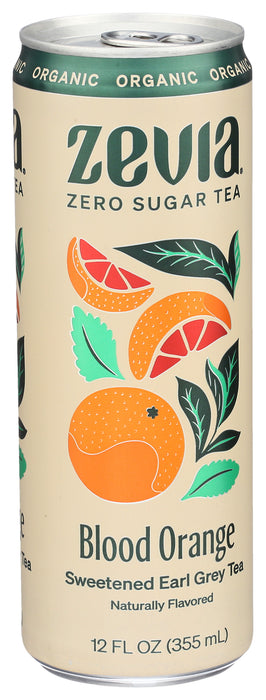 Earl Gray Tea Sweetened, Blood Orange, SF, 12 floz