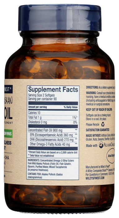 Easy Swallow Minis, 630mg, 180 sgel