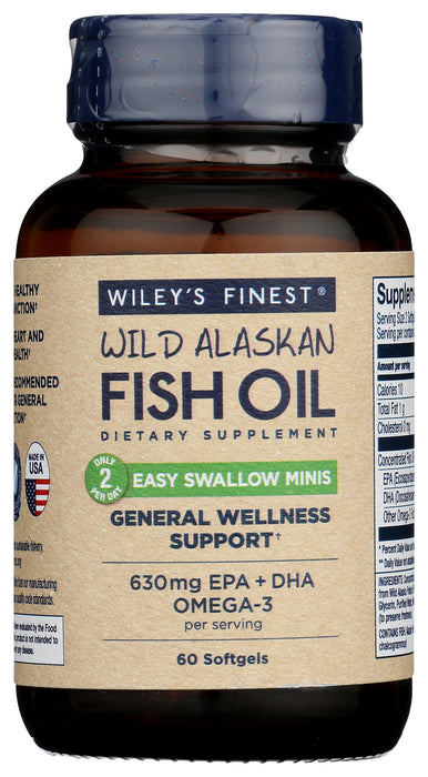 Easy Swallow Minis, 630mg, 60 sgel