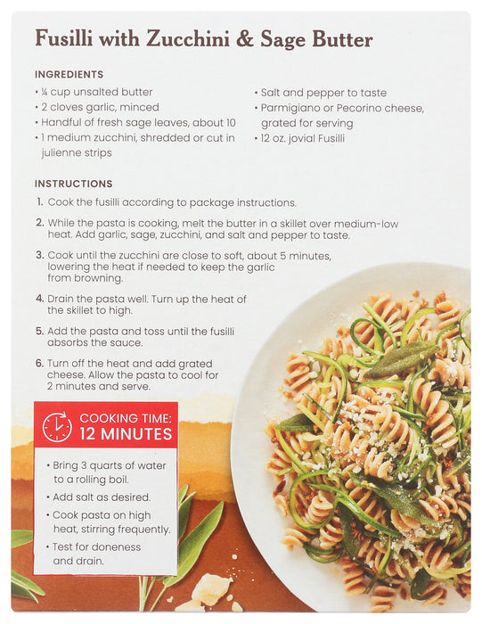 Einkorn Fusilli, Org, 12 oz