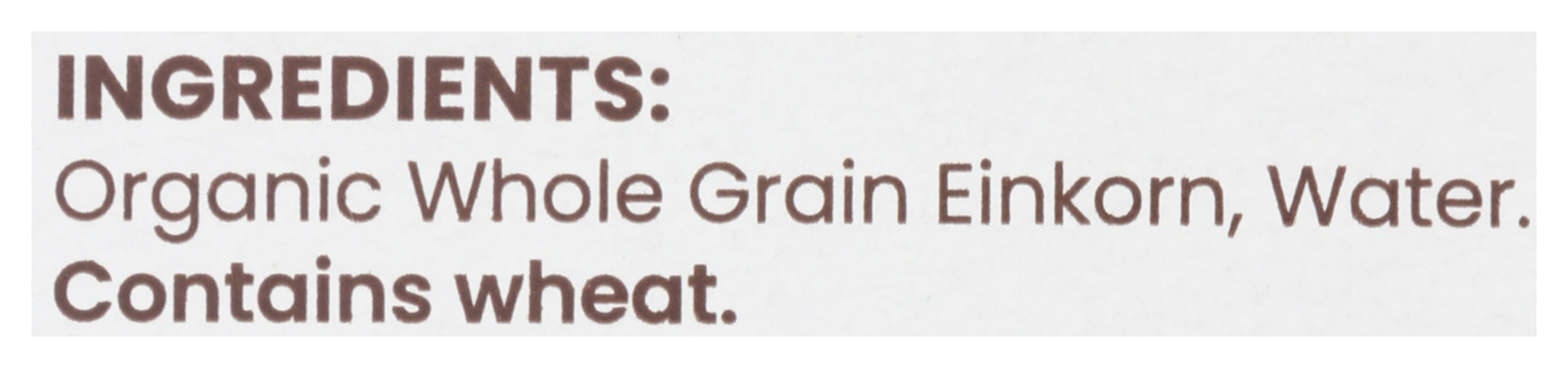Einkorn Fusilli, Org, 12 oz