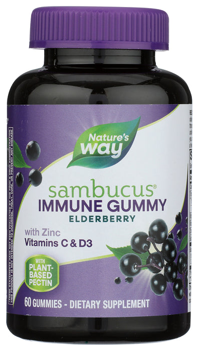 Elderberry Gummies, 60 Gummies