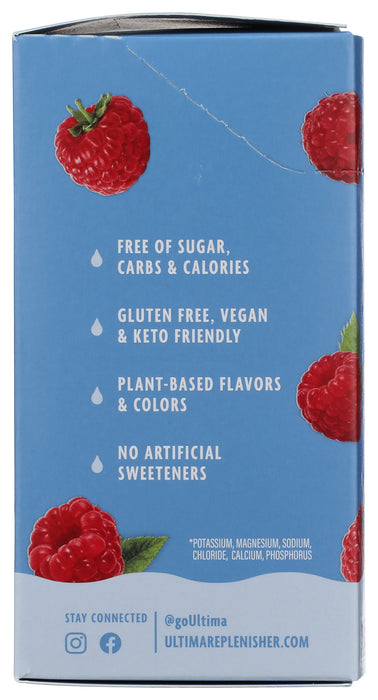 Electrolyte Powder, Blue Raspberry, 20 stick pk