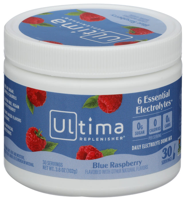 Electrolyte Powder, Blue Raspberry, 30 serv